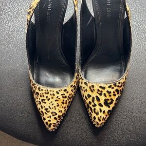 Gianni Bini Leopard Print Heels